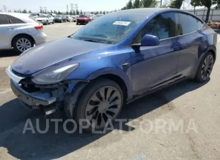 Tesla Model Y 2024 2024 vin 7SAYGDEF3RF107726 from auto auction Copart