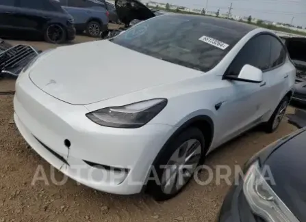 Tesla Model Y 2024 2024 vin 7SAYGDEE0RA268667 from auto auction Copart