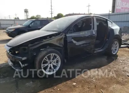 Tesla Model Y 2022 2022 vin 7SAYGDEE5NA008775 from auto auction Copart