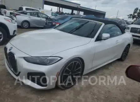 BMW 430I 2021 2021 vin WBA23AT04MCH37434 from auto auction Copart