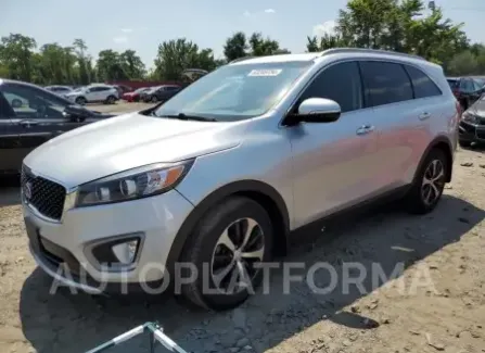 KIA Sorento EX 2016 2016 vin 5XYPH4A55GG153910 from auto auction Copart