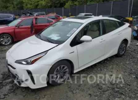 Toyota Prius 2019 2019 vin JTDKARFUXK3096130 from auto auction Copart