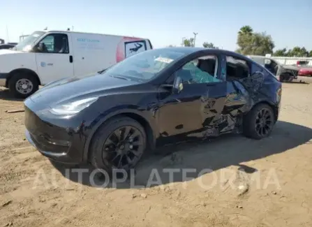 Tesla Model Y 2021 2021 vin 5YJYGDEE6MF214752 from auto auction Copart