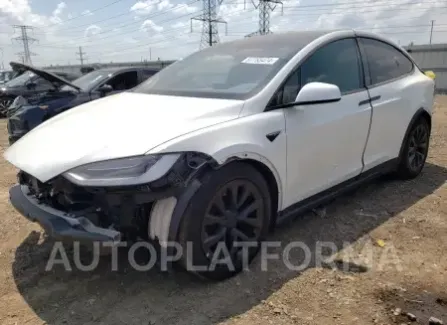 Tesla Model X 2022 2022 vin 7SAXCBE69NF358594 from auto auction Copart