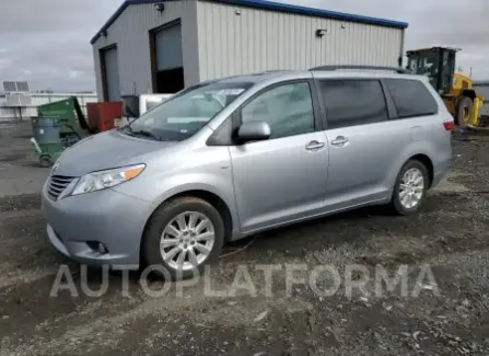 Toyota Sienna XLE 2016 2016 vin 5TDDK3DC1GS136369 from auto auction Copart