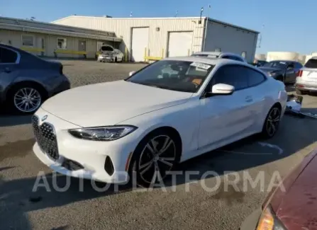 BMW 430I 2022 2022 vin WBA53AP04NCJ27118 from auto auction Copart