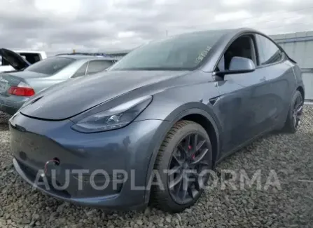 Tesla Model Y 2022 2022 vin 7SAYGDEF6NF444949 from auto auction Copart