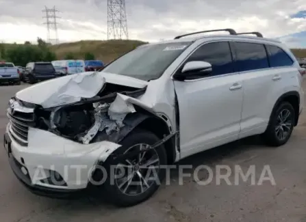 Toyota Highlander 2016 2016 vin 5TDJKRFH5GS505801 from auto auction Copart