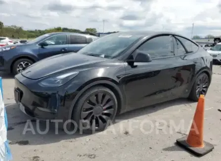 Tesla Model Y 2021 2021 vin 5YJYGDEF7MF209486 from auto auction Copart