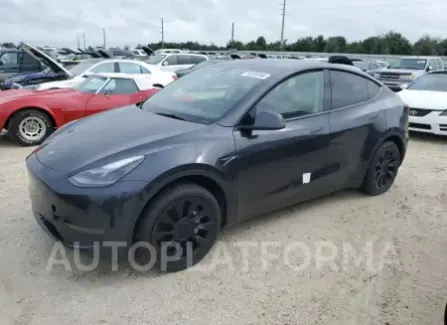 Tesla Model Y 2024 2024 vin 7SAYGDED8RF074608 from auto auction Copart