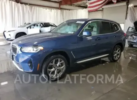 BMW X3 xDrive 2022 2022 vin 5UX53DP00N9K41665 from auto auction Copart