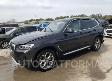 BMW X3 xDrive 2024 2024 vin 5UX53DP03R9W01291 from auto auction Copart