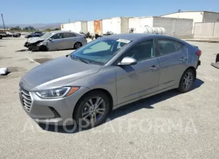 Hyundai Elantra 2018 2018 vin KMHD84LF6JU557504 from auto auction Copart