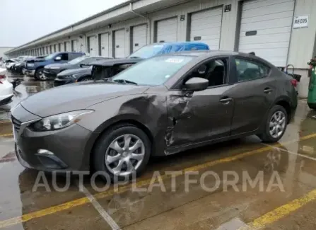 Mazda 3 2016 2016 vin JM1BM1T79G1300846 from auto auction Copart