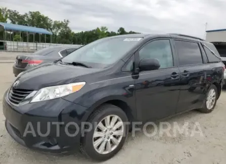 Toyota Sienna LE 2017 2017 vin 5TDJZ3DC0HS163496 from auto auction Copart