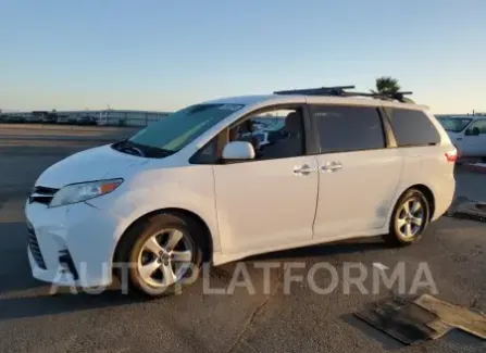 Toyota Sienna LE 2018 2018 vin 5TDKZ3DC2JS915693 from auto auction Copart