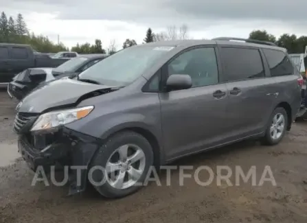 Toyota Sienna 2017 2017 vin 5TDZZ3DC3HS776280 from auto auction Copart