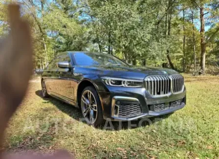 BMW M760XI 2022 2022 vin WBA7U6C01NCK64090 from auto auction Copart