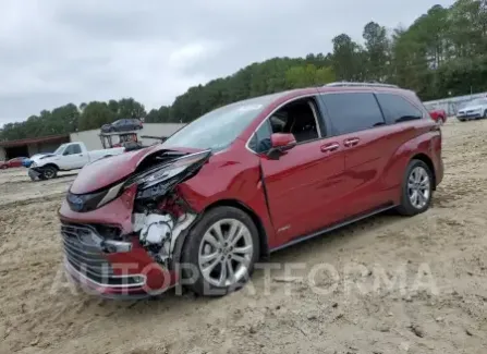 Toyota Sienna 2021 2021 vin 5TDERKEC6MS051564 from auto auction Copart