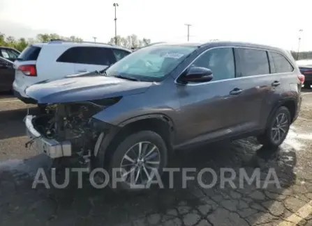 Toyota Highlander 2019 2019 vin 5TDKZRFH7KS560422 from auto auction Copart