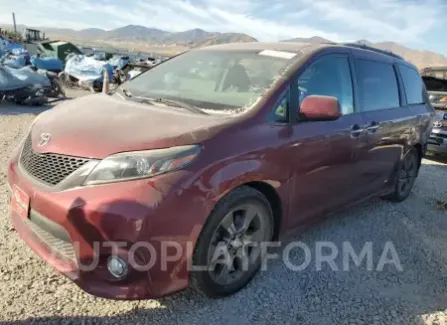 Toyota Sienna SE 2016 2016 vin 5TDXK3DC5GS730458 from auto auction Copart