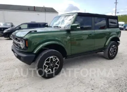 Ford Bronco 2022 2022 vin 1FMEE5DPXNLB16030 from auto auction Copart