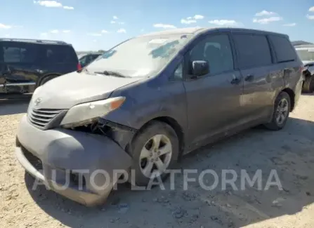 Toyota Sienna 2017 2017 vin 5TDZZ3DC9HS766725 from auto auction Copart