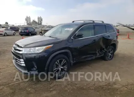 Toyota Highlander 2018 2018 vin 5TDZZRFH4JS241735 from auto auction Copart