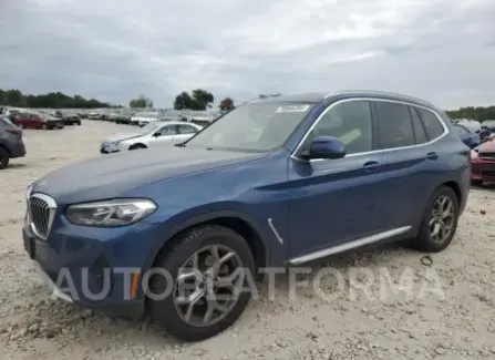 BMW X3 xDrive 2022 2022 vin 5UX53DP09N9L53672 from auto auction Copart