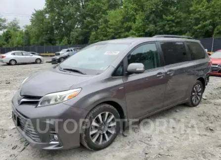 Toyota Sienna XLE 2019 2019 vin 5TDDZ3DC7KS212746 from auto auction Copart