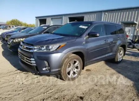 Toyota Highlander 2018 2018 vin 5TDDZRFH1JS843521 from auto auction Copart