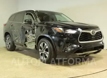 Toyota Highlander 2022 2022 vin 5TDGZRAH1NS102523 from auto auction Copart