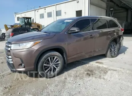 Toyota Highlander 2018 2018 vin 5TDJZRFH9JS870730 from auto auction Copart