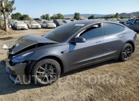 Tesla Model 3 2023 2023 vin 5YJ3E1EB8PF634487 from auto auction Copart