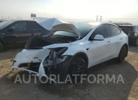 Tesla Model Y 2023 2023 vin 7SAYGDEE2PA165795 from auto auction Copart