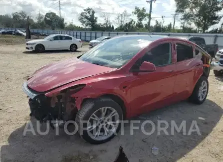 Tesla Model Y 2023 2023 vin 7SAYGDEE6PA090857 from auto auction Copart