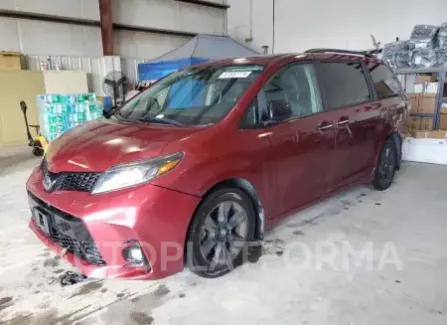 Toyota Sienna SE 2020 2020 vin 5TDEZ3DC3LS231784 from auto auction Copart