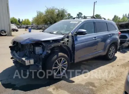 Toyota Highlander 2018 2018 vin 5TDJZRFHXJS910765 from auto auction Copart