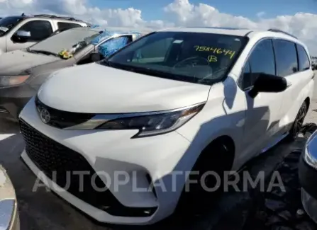 Toyota Sienna 2022 2022 vin 5TDXRKECXNS080768 from auto auction Copart