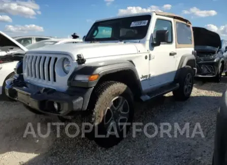 Jeep Wrangler 2020 2020 vin 1C4GJXAG5LW246981 from auto auction Copart