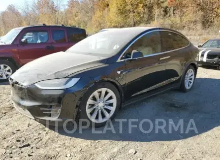 Tesla Model X 2017 2017 vin 5YJXCBE22HF055641 from auto auction Copart