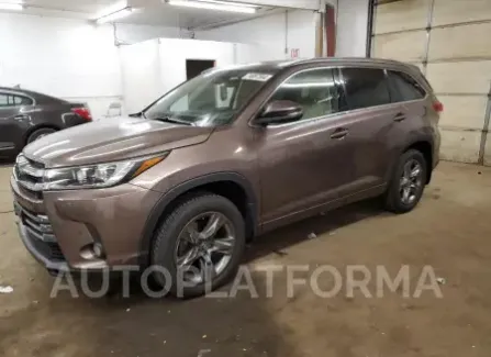 Toyota Highlander 2017 2017 vin 5TDDZRFH7HS462055 from auto auction Copart