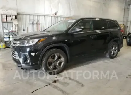 Toyota Highlander 2019 2019 vin 5TDDZRFH8KS926140 from auto auction Copart