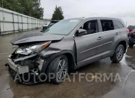 Toyota Highlander 2018 2018 vin 5TDJZRFH2JS814466 from auto auction Copart