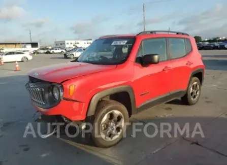 Jeep Renegade 2018 2018 vin ZACCJBAB2JPG89525 from auto auction Copart