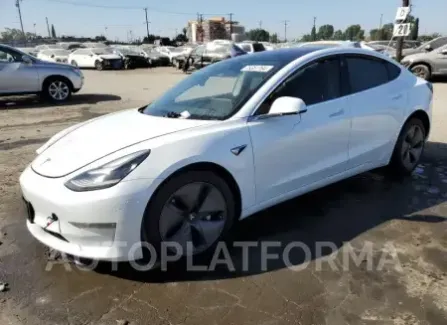 Tesla Model 3 2018 2018 vin 5YJ3E1EA3JF057317 from auto auction Copart