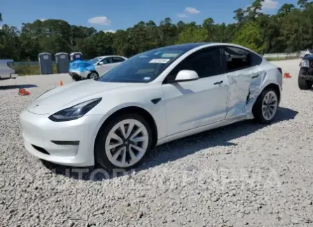 Tesla Model 3 2022 2022 vin 5YJ3E1EB0NF129315 from auto auction Copart