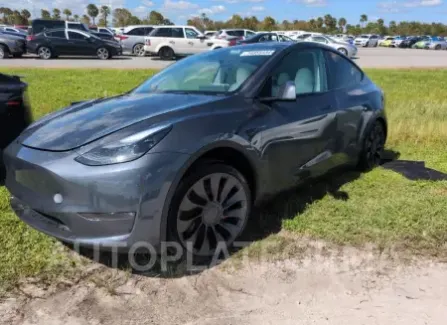 Tesla Model Y 2023 2023 vin 7SAYGDEF0PF843665 from auto auction Copart