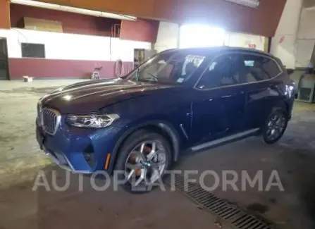 BMW X3 xDrive 2022 2022 vin 5UX53DP00N9N01224 from auto auction Copart