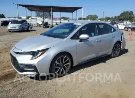 Toyota Corolla 2021 2021 vin 5YFS4MCE0MP078284 from auto auction Copart